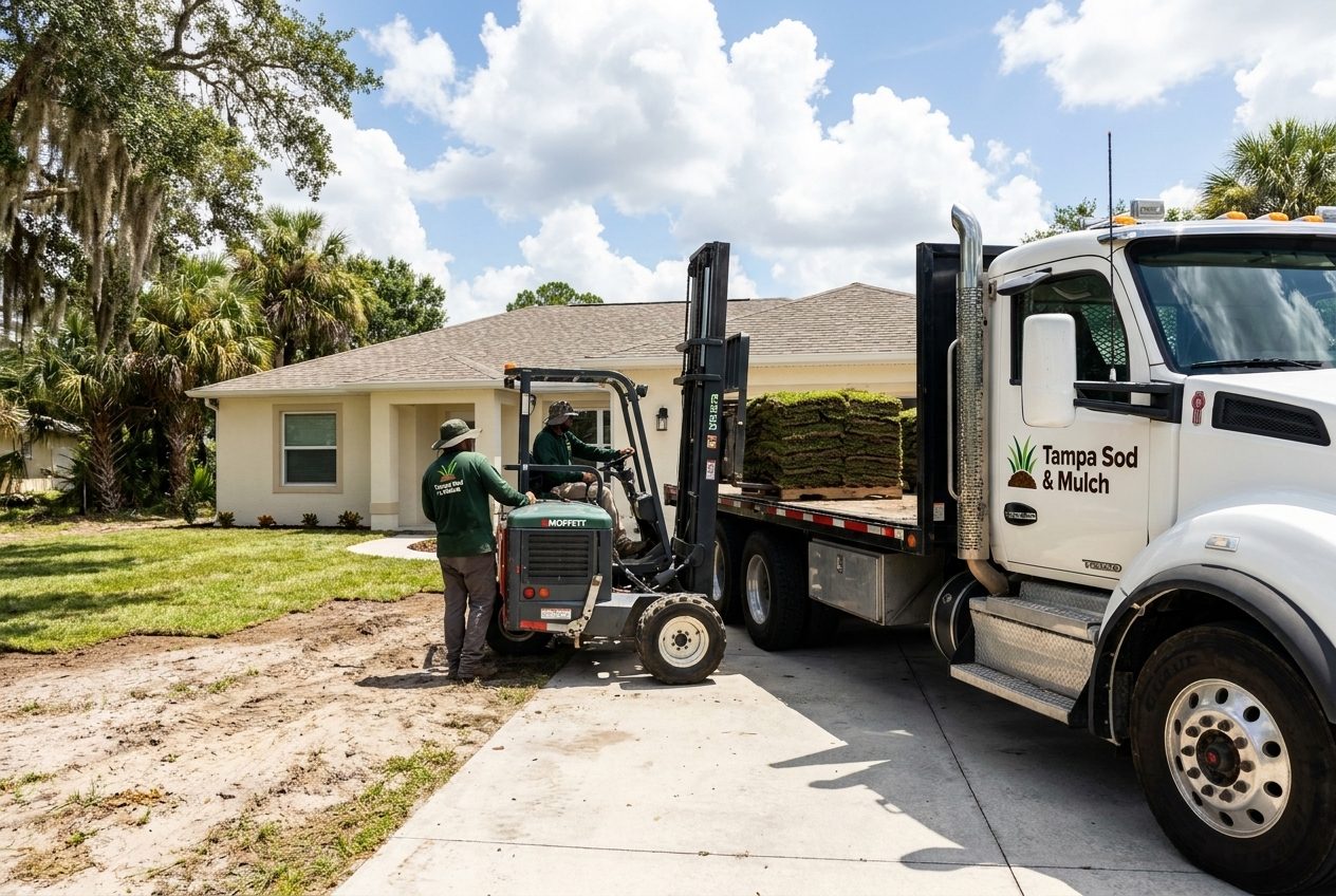 Sod Delivery in Tampa, Florida