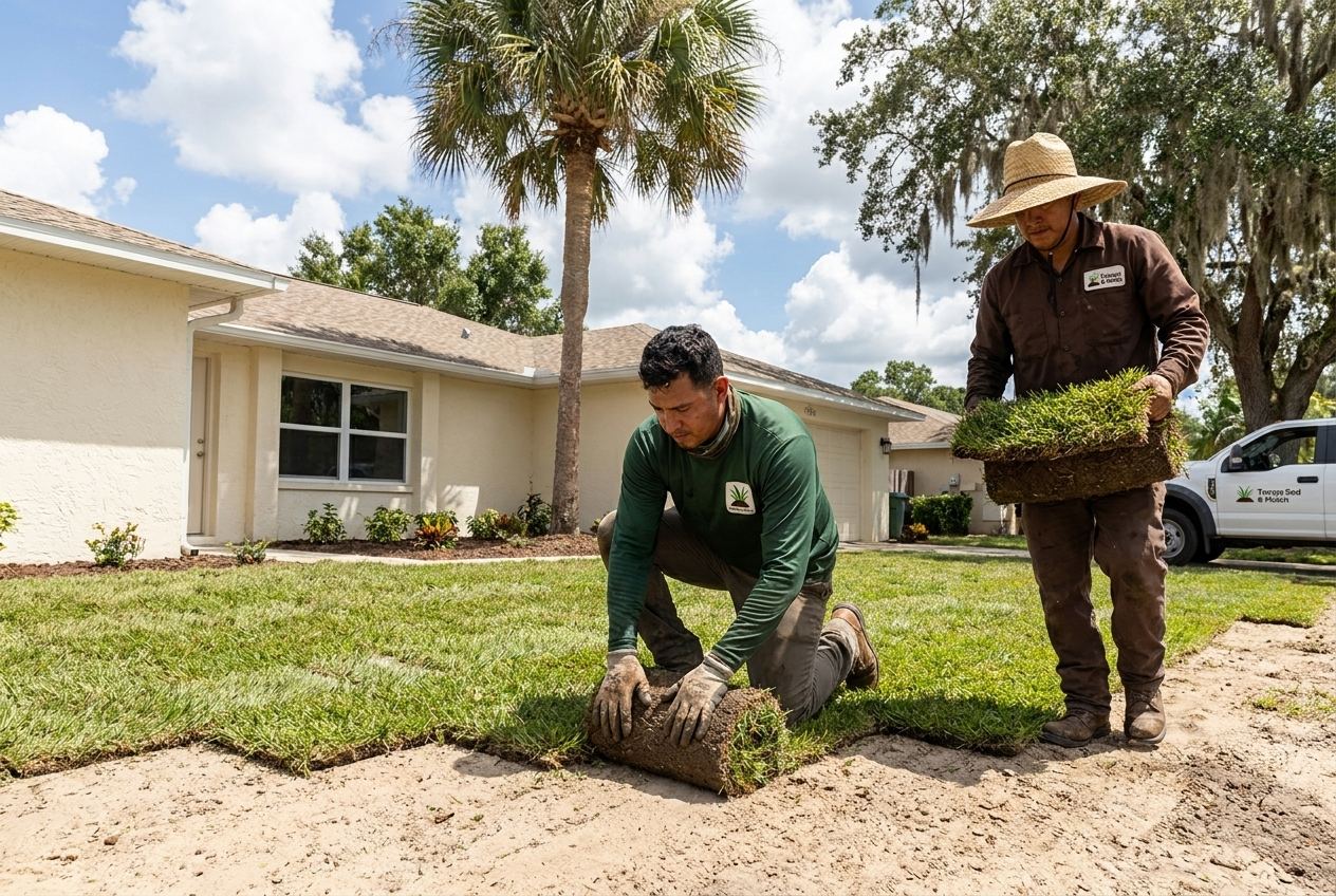 Sod Installation in Tampa, Florida